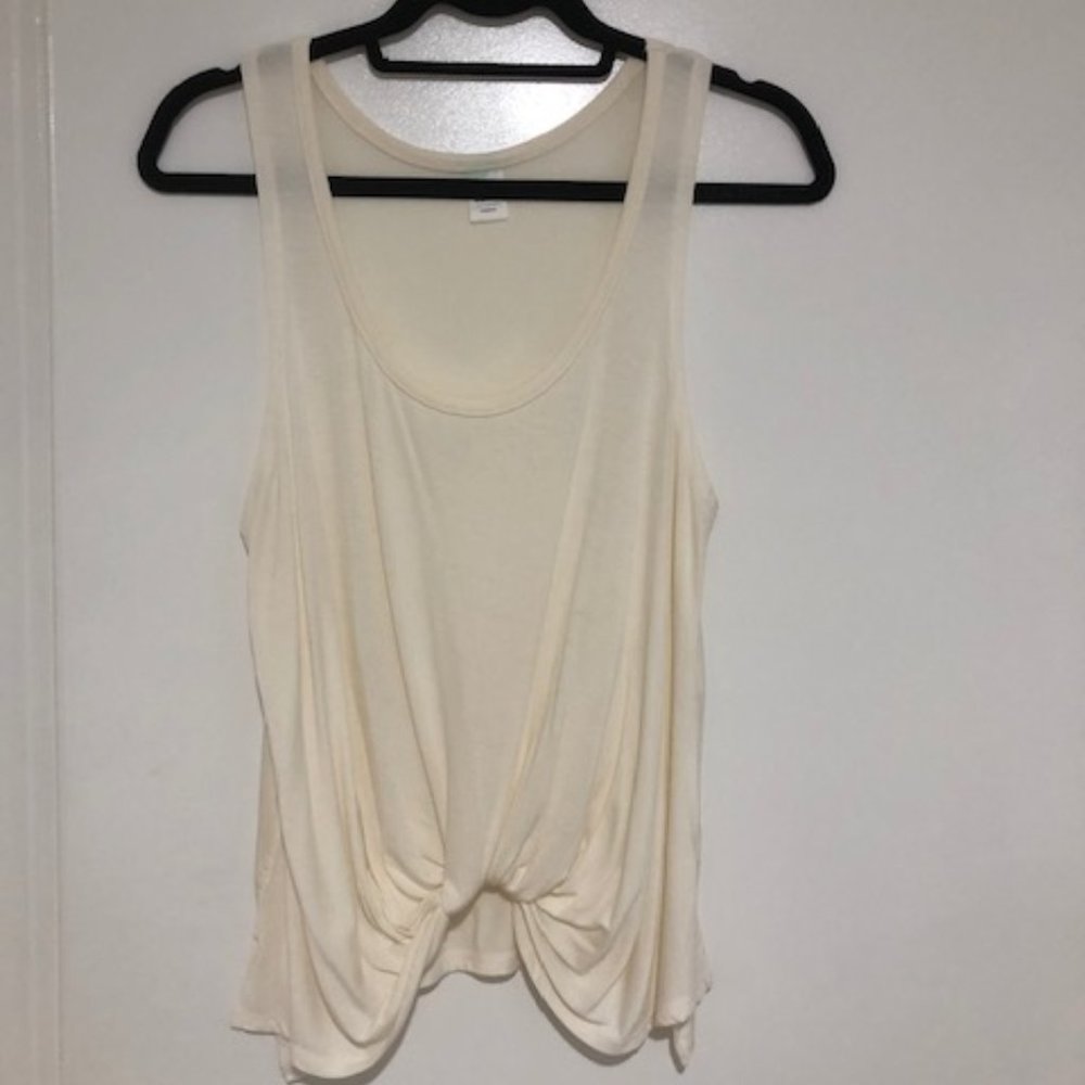 Shimera tie front tank top - Size M